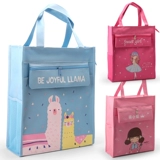 Сумка-органайзер для папок, сумка на одно плечо, детский школьный рюкзак, портфель, льняная сумка, надевается на плечо