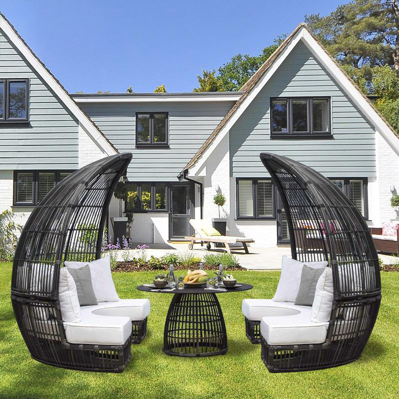 Building Dreams Home Outdoor Hotel Large Creative Views Vine Lying Bed Villa Courtyard Garden Sofa Tea Table Combinations