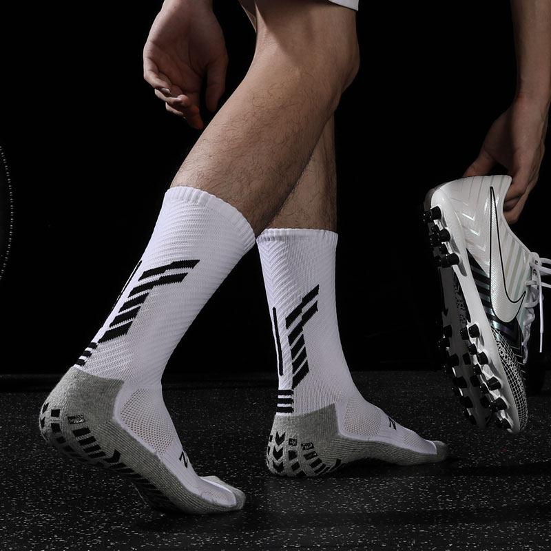 Professional adult tube-point glue skating socks male socks autumn socks plus thick towel bottom sports socks training socks