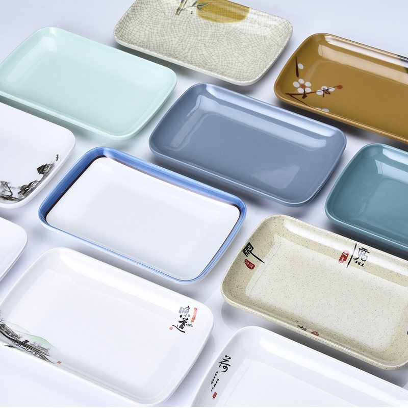 10 - piece plastic plastic powder plastic pot shop specially used melamine - imitation tableware dishes