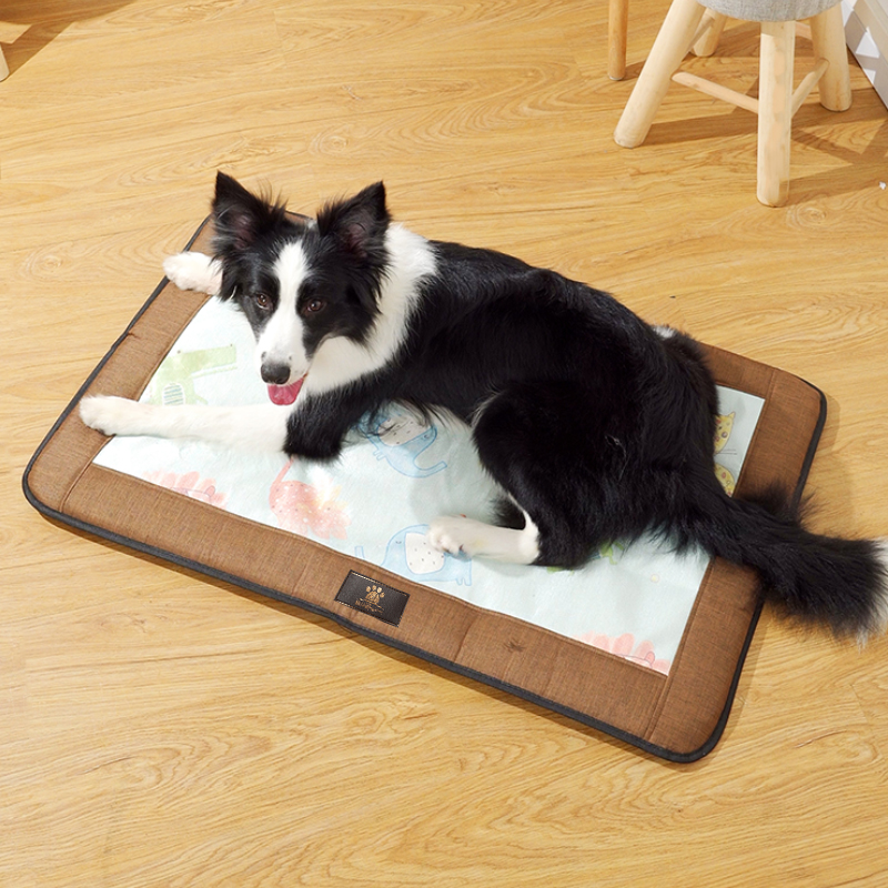Dog Mat Summer Sleeping Mat can be torn down and resistant to bite Urine Dogs Cool Mat Summer Pet Ice Mat Sleeping With Dog Cool Mat