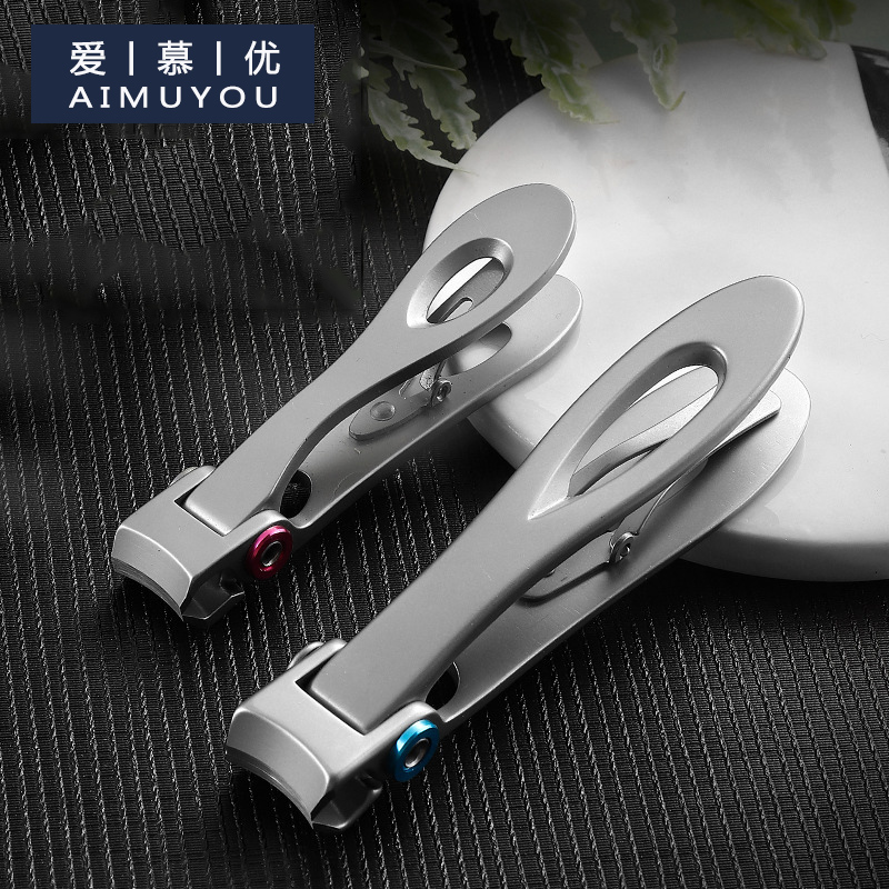 Nail clippers single fit Home 2022 new anti-cut meaty nail knife Little number girl beauty nail clippers big man