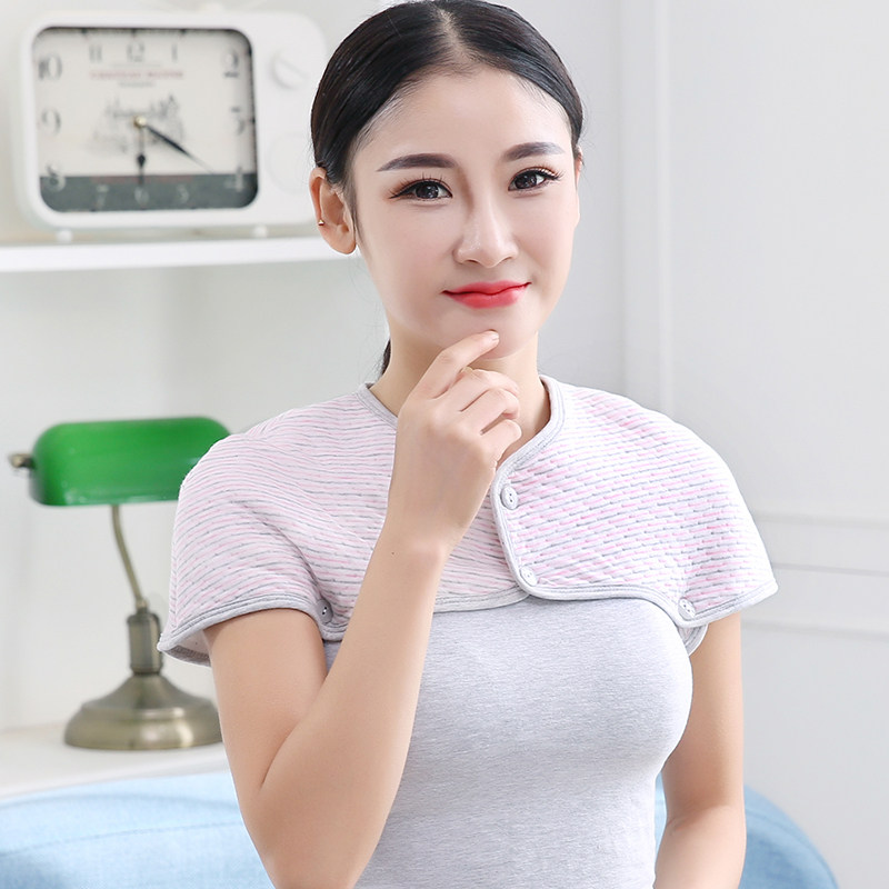Pure cotton shoulder protection cervical spine waistcoat Female external wearing shoulder neck Anti-cold and warm sleeping for men and women sleeveless vests