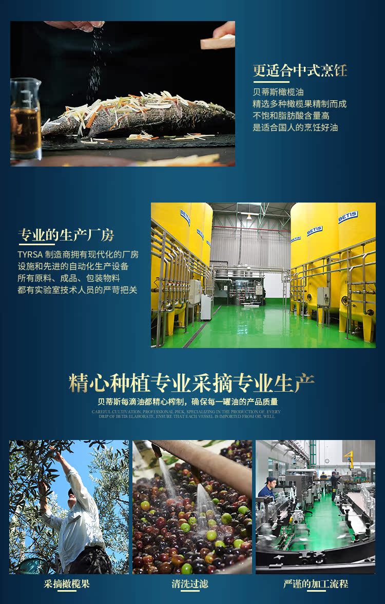 西班牙皇室御用品牌 贝蒂斯 特级初榨橄榄油 3.785L 图3