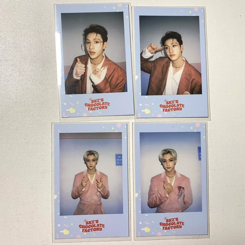 Официальный небольшой настольный календарь Stray Kids SKZOO с фотографиями SKZ Huang Yanchen Li Longyi Li Yanhao