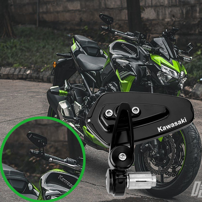 CNC high quality applicable Kawasaki Z1000 Z900 modified reflecting mirror large python special handlebar mirror-Taobao