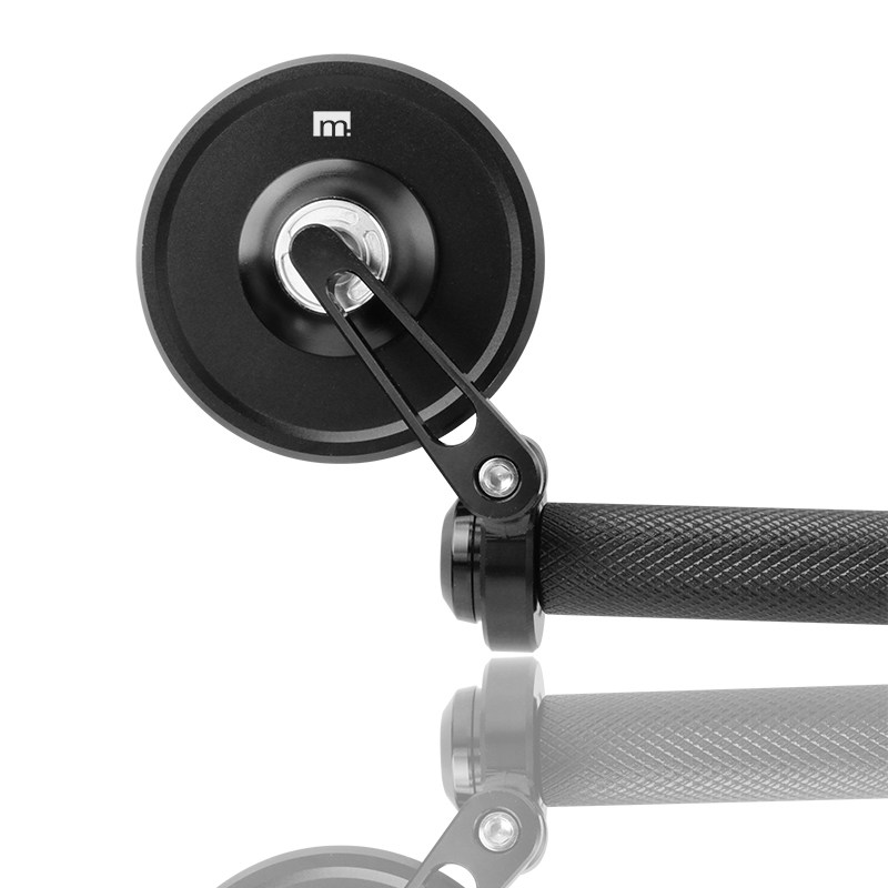 Wholesale Kaixuan 660 Trident reflector modified retro round mirror CNC aluminum alloy handle mirror rearview mirror