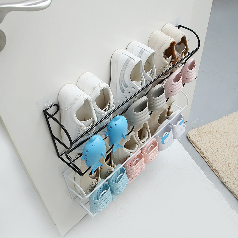 Simple Doorway Shoe Cabinet Slippers Rack Home floor Door rear shoes Rear Shoes accommodation Divine Instrumental Dorm shoes Shoe Racks