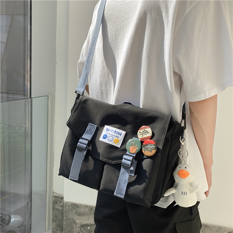 Messenger bag Japanese shoulder bag men's single shoulder bag functional tooling poor 2022 tide brand summer large-capacity street trend