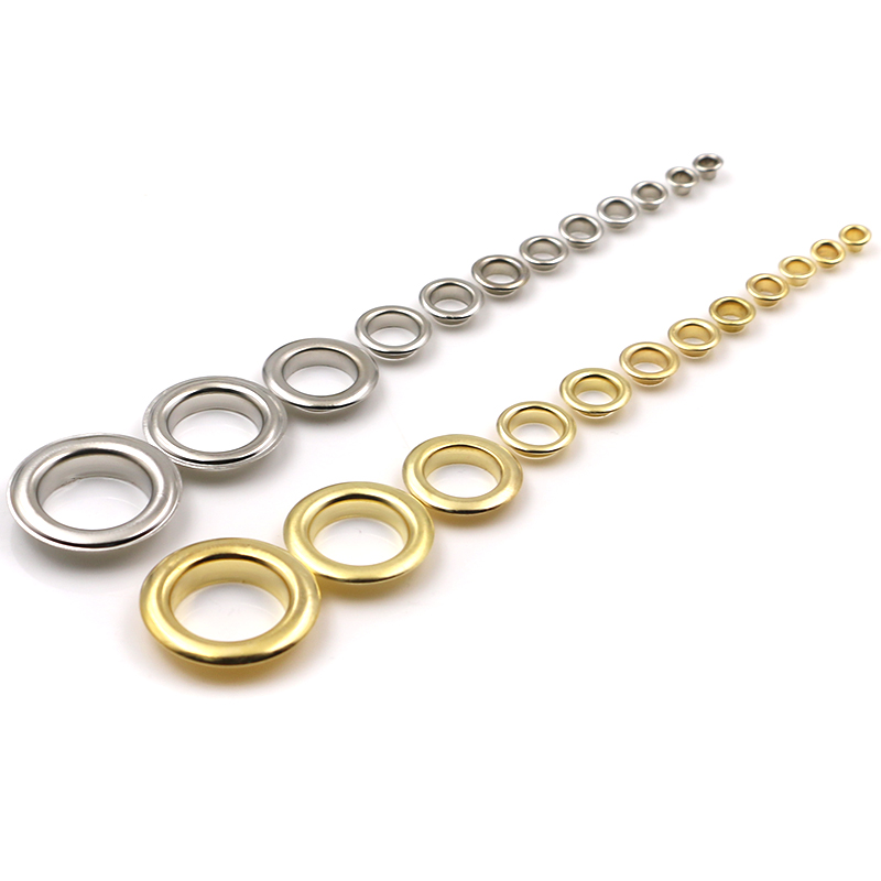 Copper hollow gas Eye button Rivets With rivets in clothing Pants Trim metal buttons Accessories Chicken Eyewear Eyewear Leather accessories Eyewear Leather