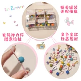 Детская ткань, эластичная безвредная резинка для волос, не повреждает волосы