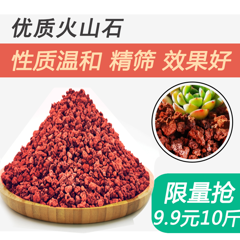 Volcanic stone particles fleshy orchid special soil mixing particles nutrient soil paving stone potted aquarium bottom volcanic rock