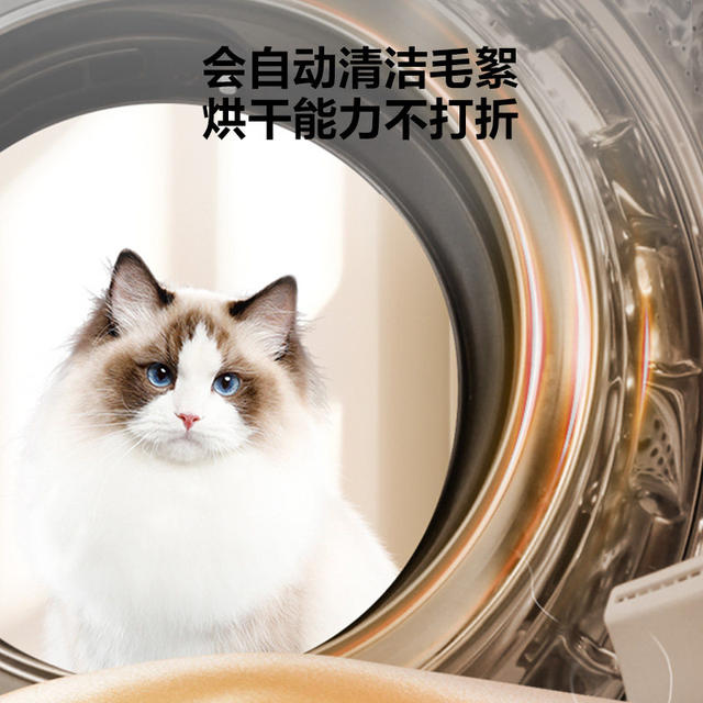 Haier/Haier Xqg120-Hlde659H Ultra-Thin Drum Washing Machine 12kg Washing and Drying Integrated for Home Use