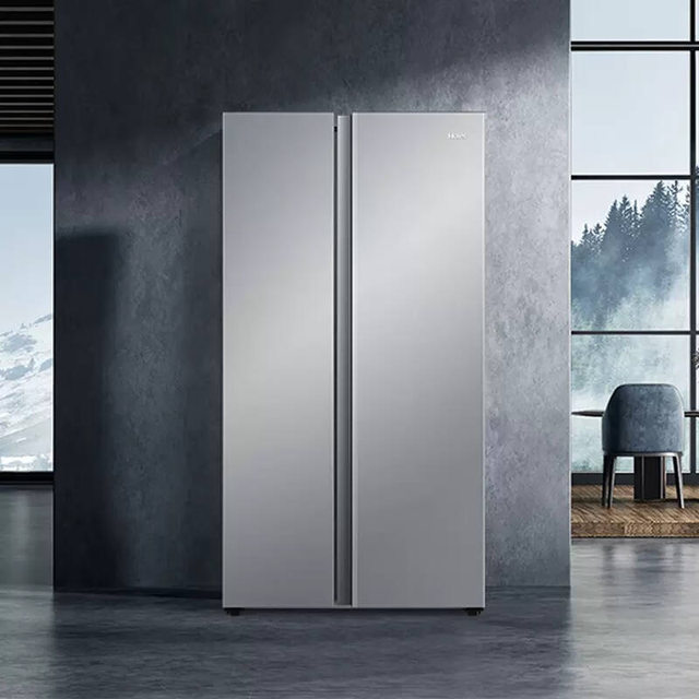 Haier BCD-540WGHSSEDXM side-by-side double frequency conversion slim 540 liter air-cooled frost-free refrigerator