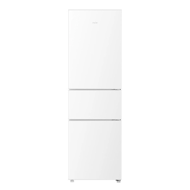 Haier Bcd-216Lhc3E0Wv Three-Door Refrigerated Freezer, Household Small Energy-Saving White Refrigerator