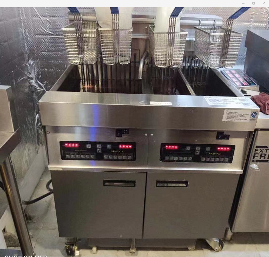 Supply Wallace Oldman Hamburg Shop Exhibition Vertical Triple Cylinder Four Griddle Electric Fryer Fryer Oil Fryer