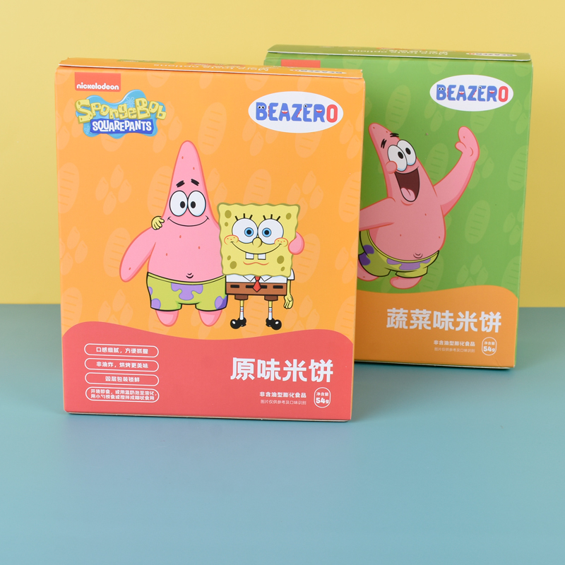 Beazero sponge baby rice cake without adding non-fried snacks original taste entrance that is a culture grinding tooth stick biscuit 54g