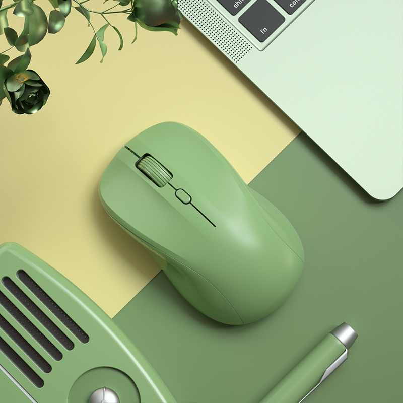 (delivery of the mouse pad) BOW Airline Wireless Mouse Silent Notebook Desktop Computer Usb External Minimalist Home Office Unlimited Slip Rat Battery CUTE SOUND AND SMALL PORTABLE MINI