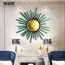 Mediterranean interior decoration Wrought iron decoration Wall wall decoration Living room dining room wall decoration Pendant Creative wall decoration