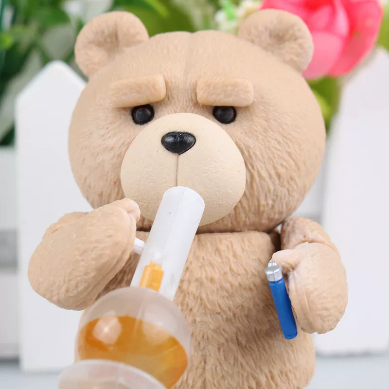 Yamaguchi Teddy Bear TED2 Survival Bear Blogen Bear joint can hand in the office model decorative doll