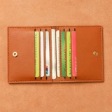 Вместительный и большой картхолдер, маленькие ультратонкие карточки подходит для мужчин и женщин для водительских прав