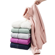 Autumn and winter outdoor double-sided coral velvet fleece jacket for women thickened warm and breathable polar fleece cardigan jacket for women trendy