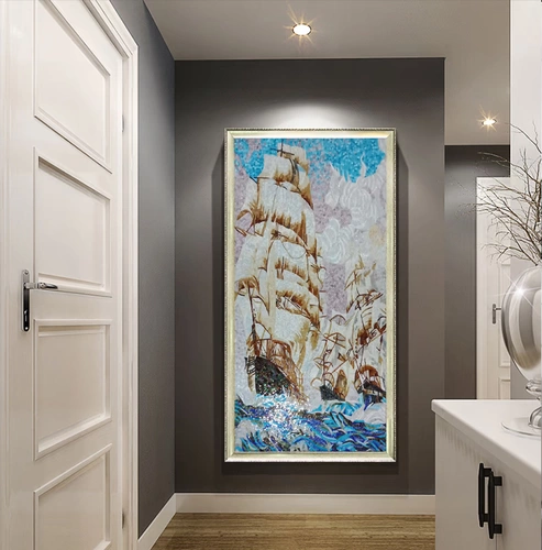 Парусная мозаичная живопись Shunde Mosaic