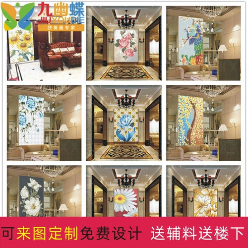 KTV Custom Mosaic Puzzle Puzzle Packwork Fackwork Стенная стена персонаж простой новый китайский легкий роскошный искусство роскошная роспись