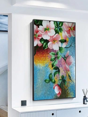 Американский розовый цветочный хрустальный фарфоровый фарфор нефритовая мозаика вырезать головоломку Pinjo pinjo plower