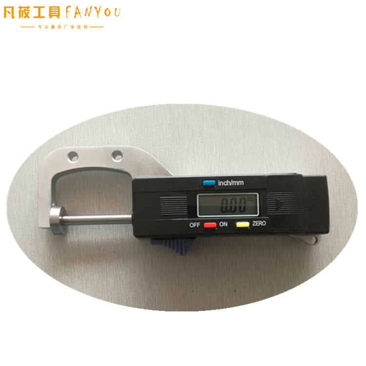 Industrial Grade Horizontal Electronic Digital Display Thickness Gauge Thickness Gauge Jewelry Gemstone Pearl Card Gauge Thickness Gauge