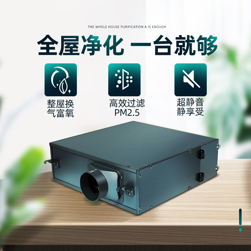 Nanyang Youwei silent haze removal PM2 5 filtration in addition to formaldehyde purification ventilation Fresh air ventilation