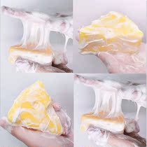 Net red cheese brushed mite soap Acne control oil control students wash their faces and bathe handmade deep cleaning essential oil soap