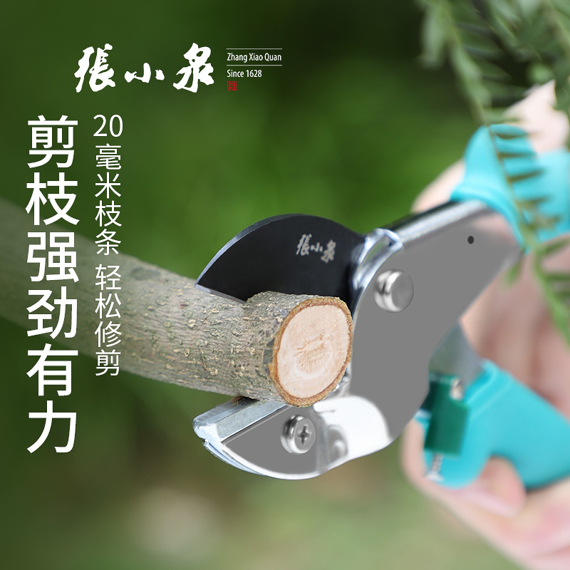Zhang Koizumi Fruit Tree Prunes Prunes Pruning Coarse Branches Whole Branches Scissors Garden Forest Green Coarse Branches Labor-saving Floral Scissors