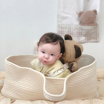 Safe basket baby cart on flat lying basket out handlift basket out of the newborn bed discharged portable