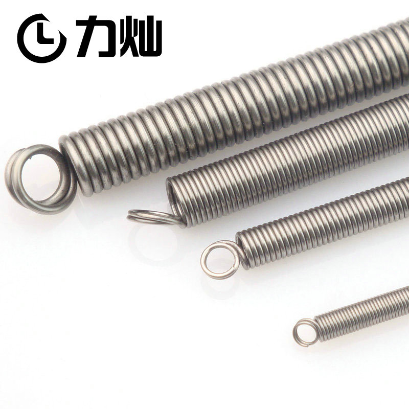 304 stainless b steel spring tensile spring pull spring wire diameter 1 2 5 2 5 3 4mm
