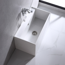 Balcony outdoor marble washing mop tank Pool basin Mini mop pool Floor-to-ceiling household small mop basin