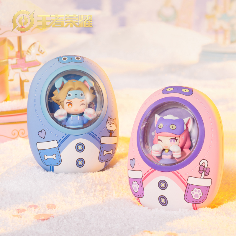 King of Glory Genuine Big Qiao Sun Ce Hand Warmer Mobile Power Portable Mobile Charger Quickly Heating Warm Baby