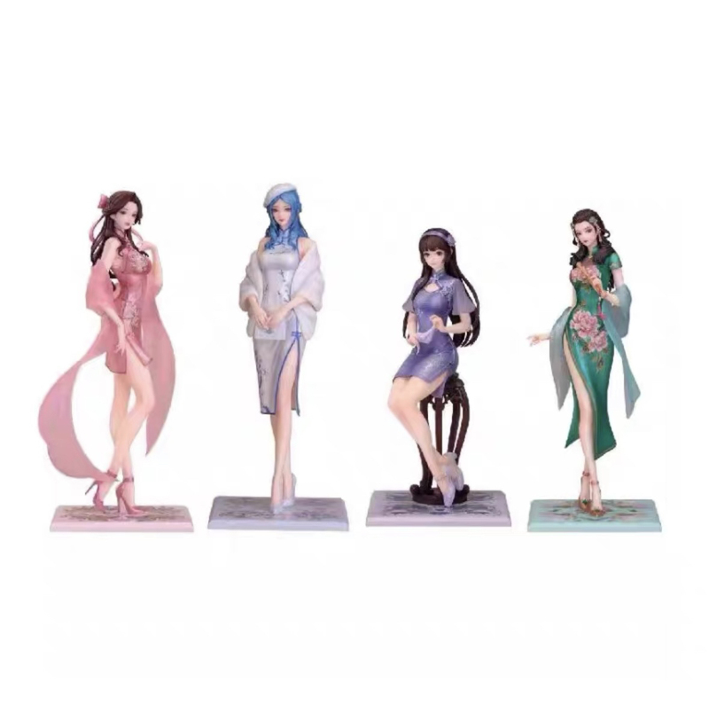 Official Myethos Dream Weaver Figures of the Four Beauties of Honor of Kings: Xi Shi, Wang Zhaojun, Diao Chan, and Yang Yuhuan
