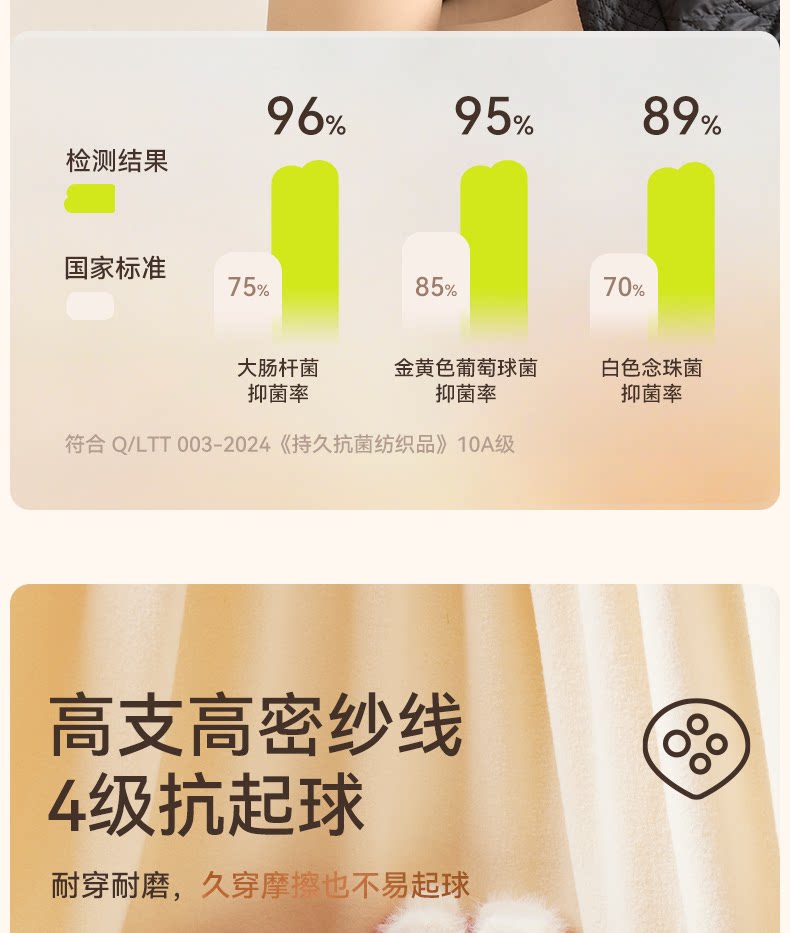 儿童袜子女童秋季女款纯棉袜女孩宝宝秋冬款高筒棉袜宝宝秋天童袜 — 10