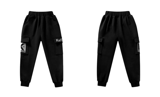 Chàng trai quần mùa xuân và mùa thu 2020 trẻ em mới sweatpants giản dị làm việc quần mùa xuân quần vừa trẻ em quần.