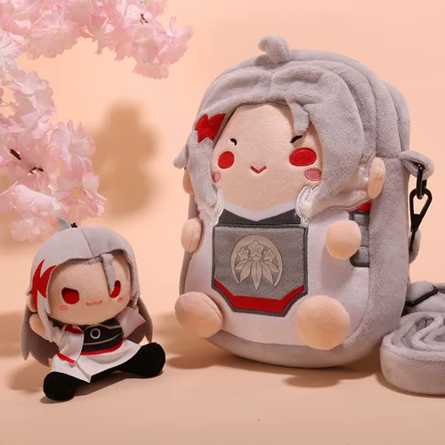 Onmyoji Yinyang Shiyuan Laiguang Плюшевая сумка для плеча Yys Netease Game Официальное окружение