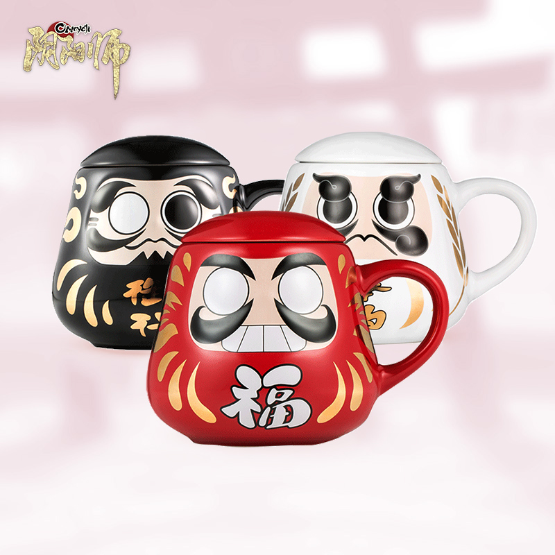 onmyoji Onmyoji surrounding Dharma ceramic cup YYS Netease game official Onmyoji mobile game cup