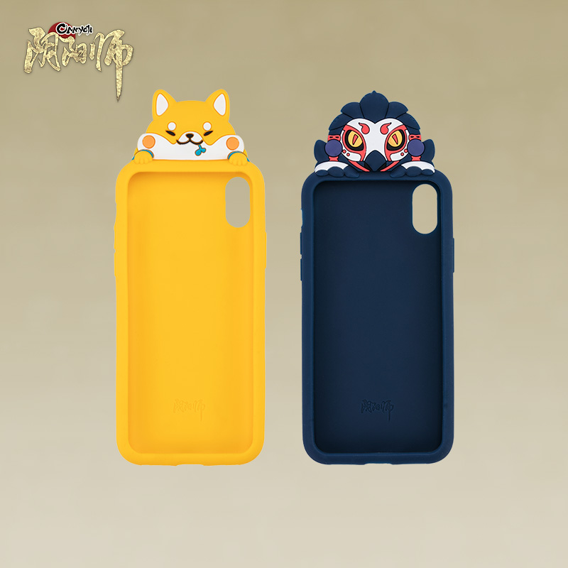 onmyoji Yin Yin Division Groveling Paparazzi Mobile Phone Protection Shell iPhone X YYS Net Yi Peripheral Silicone Anti-Fall