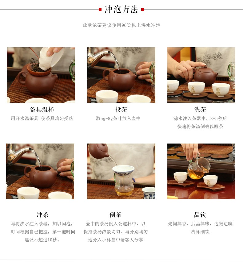 纪念香港回归十周年 中茶 普洱生茶 云南沱茶 100g 图6