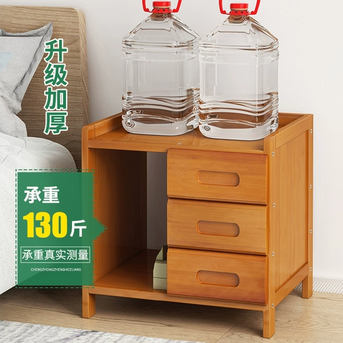 Простая прикроватная таблица, небольшая квартира, домашняя спальня творческая простой прикроватный мини -мини -маленький шкаф для хранения хранения общежития
