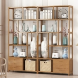 Антикварный современный и минималистичный чайный сервиз, стенд из натурального дерева