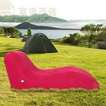 情侣躺椅便携式沙发充气座椅户外防水坐垫车载午休懒人气垫床家用