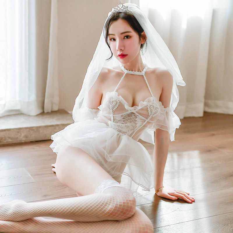 Eroy lingerie sleepwear sexy teasing uniform Temptation Bed Slumber bunnies Cat Girl Three-Point Style