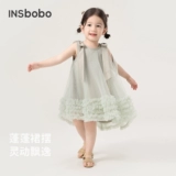 Летняя юбка, летняя одежда с бантиком, наряд маленькой принцессы