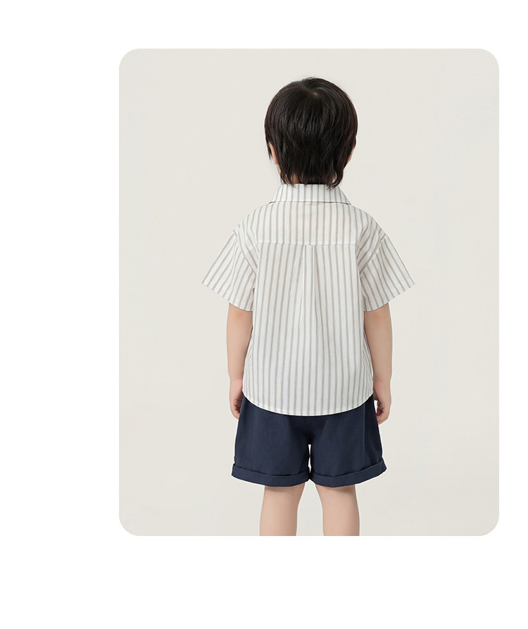 男童秋套装周岁男宝礼服2026新款小少爷衣服婴儿春秋童装洋气衬衫 — 25